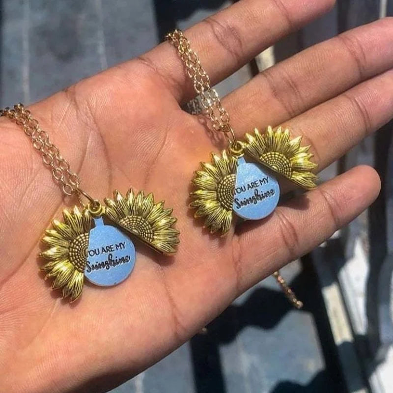 Colier cu floarea-soarelui – ShineBloom™