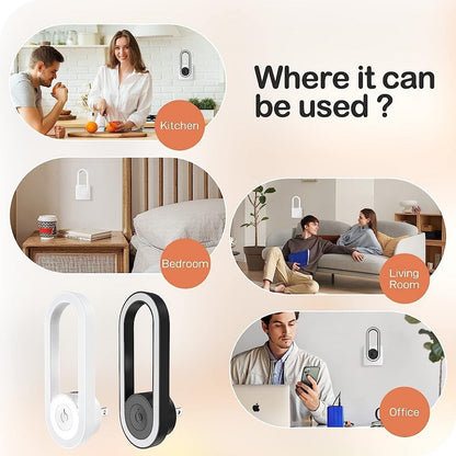 Repelent cu ultrasunete împotriva țânțarilor – MosquiBlock™ LED