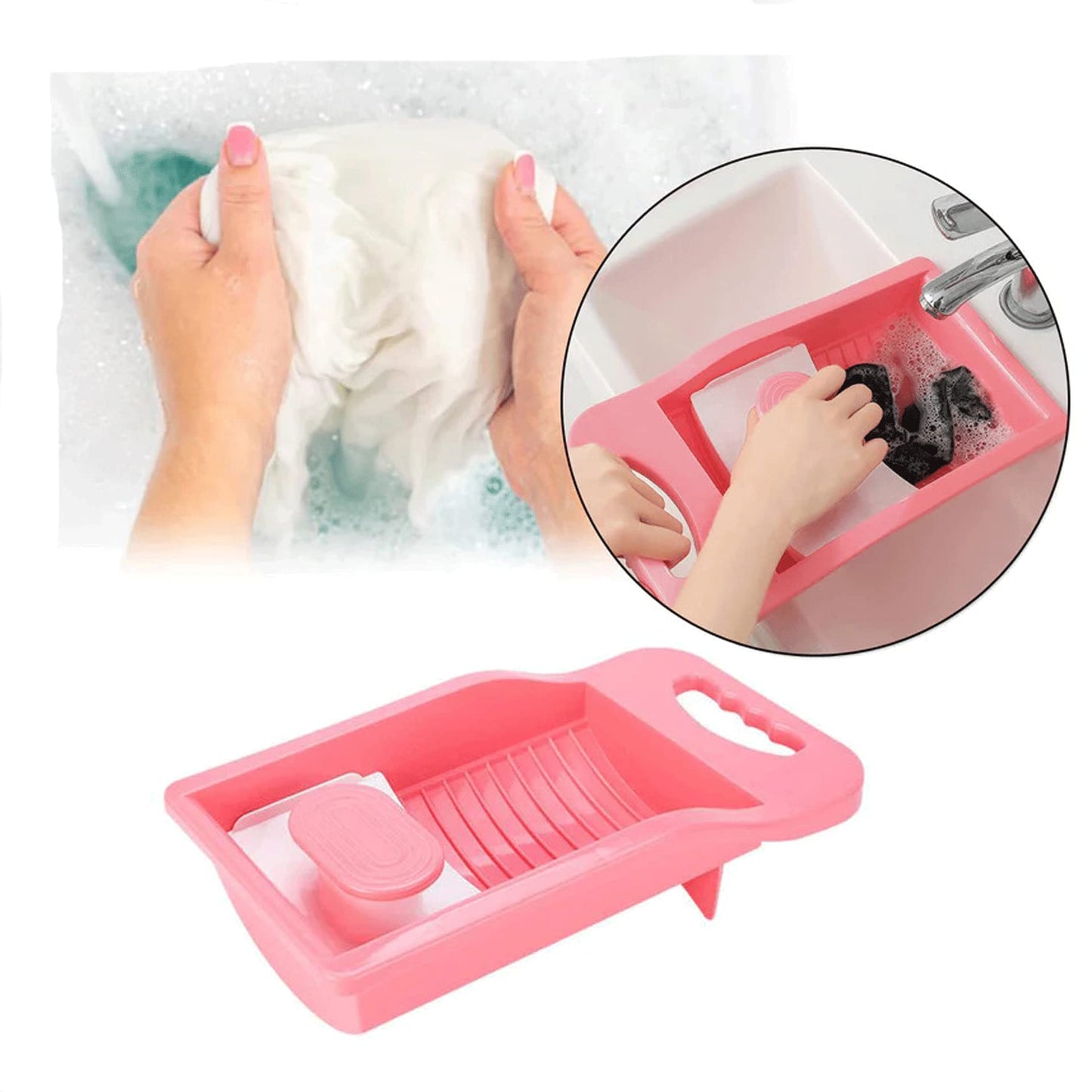 Mini-masă de spălat pentru rufe delicate