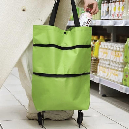 Geantă de cumpărături pliabilă pe roți – RollBag Smart