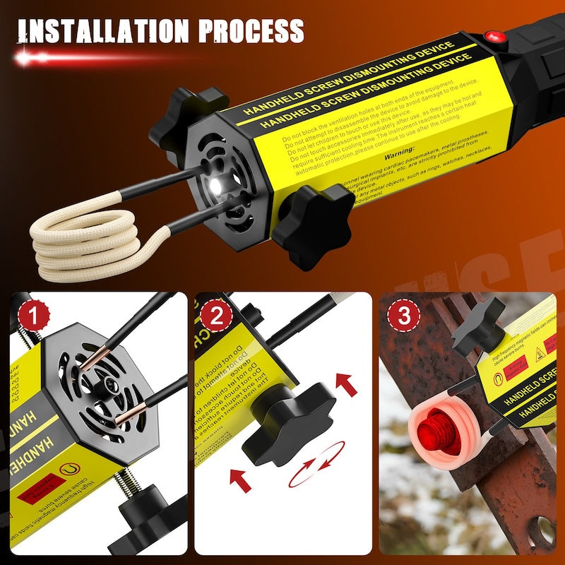 BoltBlaze™ – Instrument de încălzire prin inducție